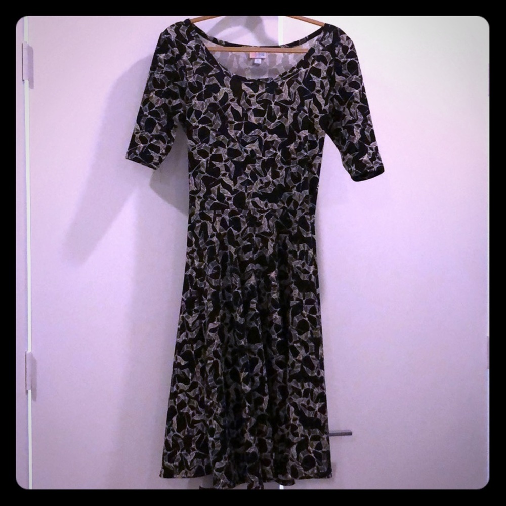 Lularoe Nicole bird print